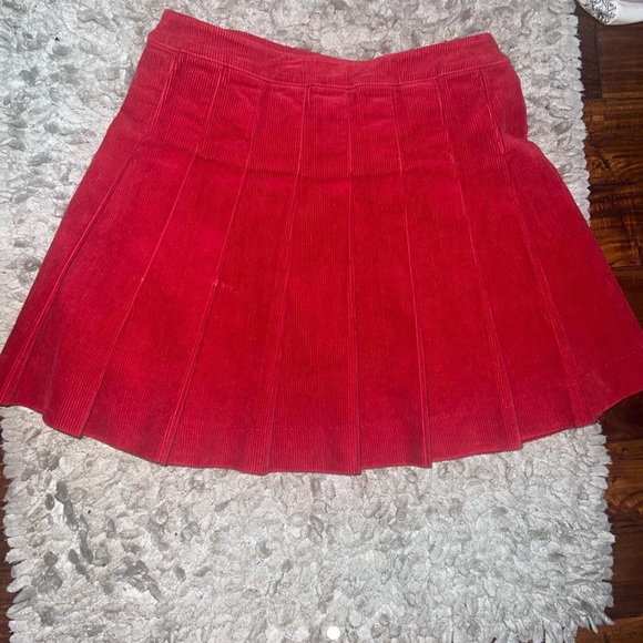 Bnwt Polo Ralph Lauren red pleated skirt ❤️ - Picture 3 of 4